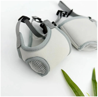 Cat Muzzle - Breathable & Adjustable Cat Mouth Cover for Grooming, Nail Trimming