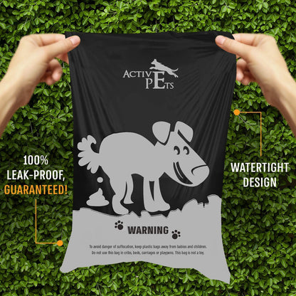 Dog Poop Bag, Extra Thick Dog Waste Bags, Leak-Proof Dog Bags for Poop, Easy-Tear Dog Poop Bags, Strong Doggy Poop Bags, Lavender-Scented Dog Waste Bags Eco-Friendly Doggie Bags for Poop