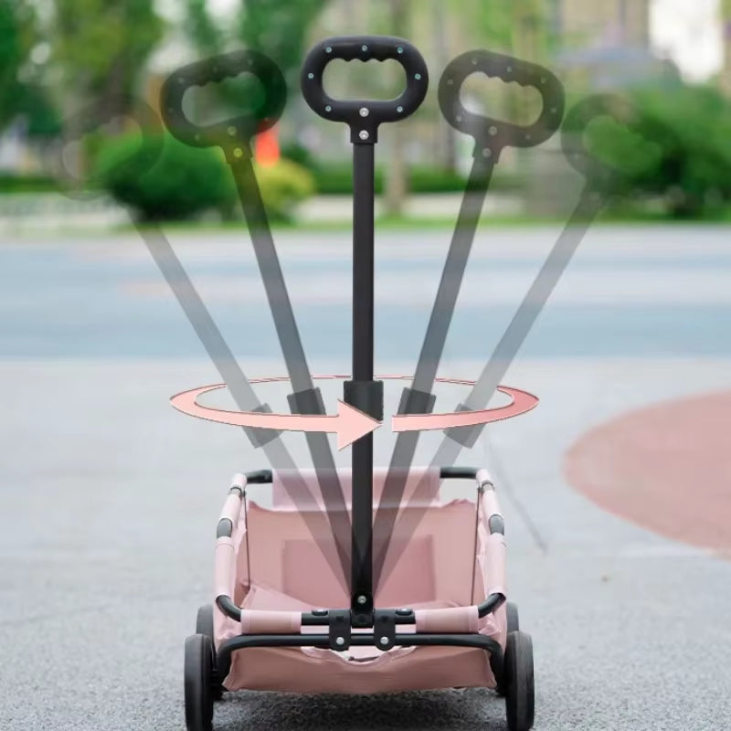 Foldable Pet Stroller – Glide in Style, Stroll in Comfort