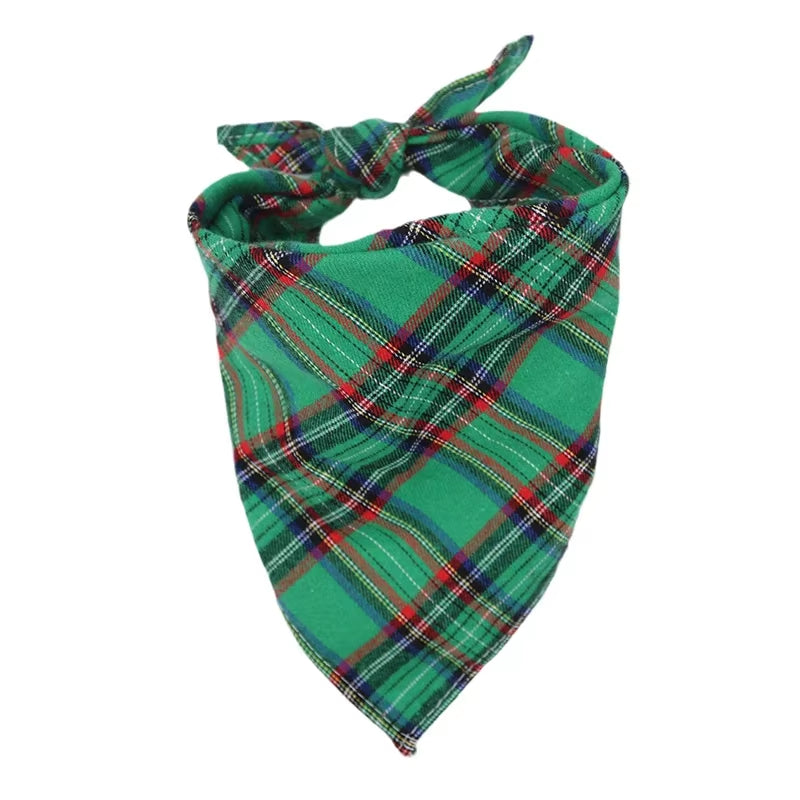 Classic Dog Bandana – Stylish Cotton Bibs for Medium & Large Dogs