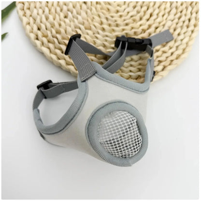 Cat Muzzle - Breathable & Adjustable Cat Mouth Cover for Grooming, Nail Trimming